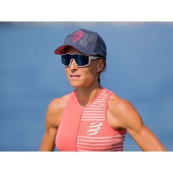 Compressport kepurė Trucker Cap, Eclipse/Coral, Uniq Size