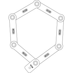 Abus Bordo 5700/80 užraktas