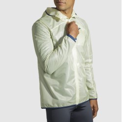 Brooks striukė All Altitude Jacket M-S honeydew/indigo rush