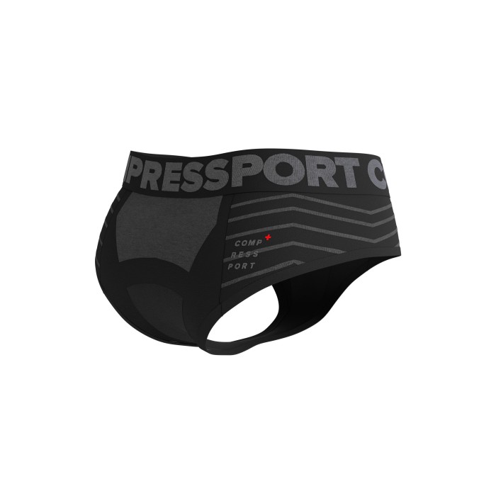 Compressport kelnaitės Seamless Boxer W-XS black/grey