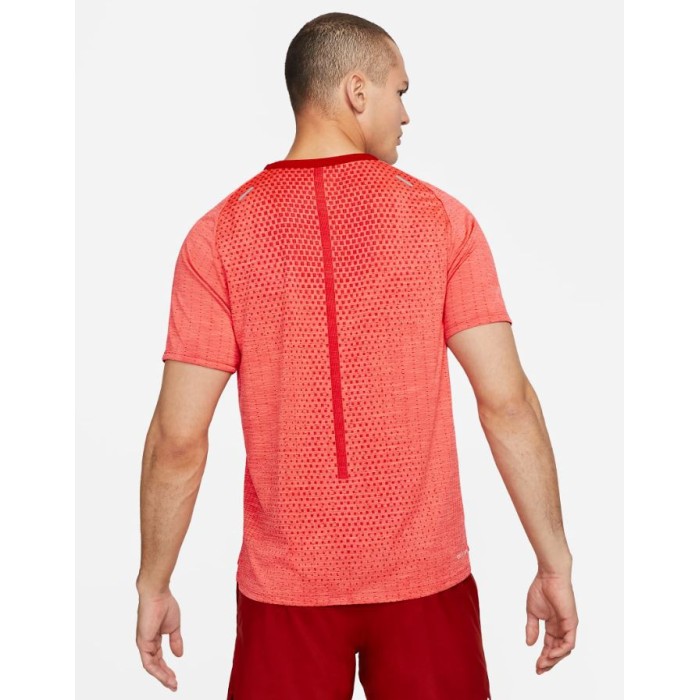 Nike marškinėliai Techknit Ultra SS M-S cinnabar/bright crimson