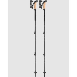 Leki lazdos Black Series Carbon 100-135cm black