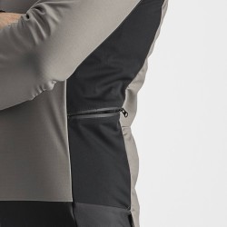 Castelli striukė Alpha RoS 2 Jacket M-M nikel grey/black reflex