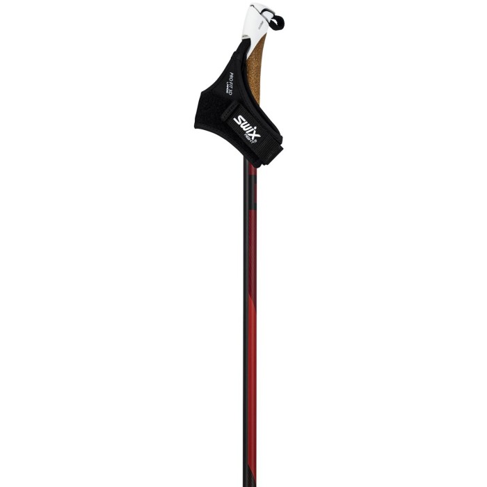 Swix lazdos Dynamic D1 RCD10-00 155 cm black/red