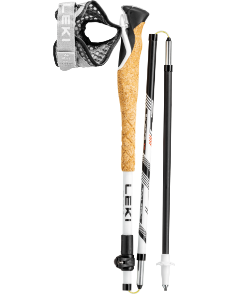 Leki lazdos Cross Trail FX Superlite 110-130cm black/white