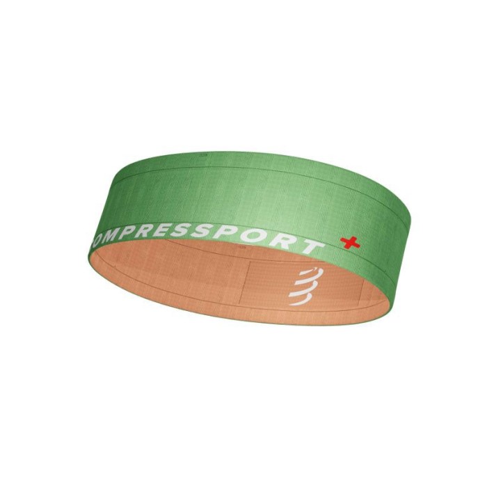 Compressport diržas Free Belt, Black/Coral, XS/S