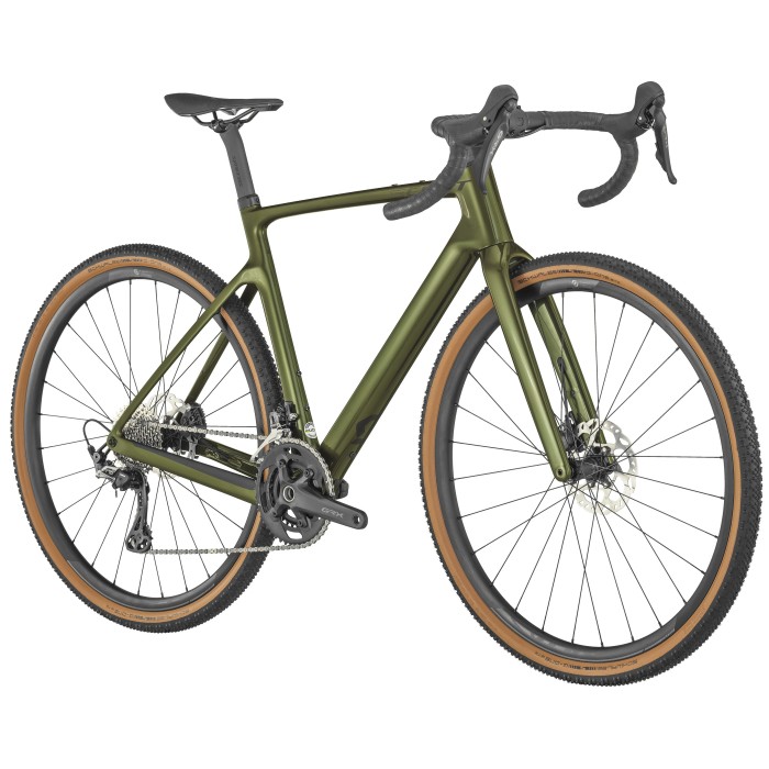Scott dviratis Addict Gravel 30 S green 2023