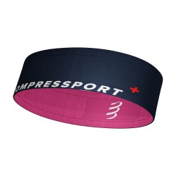 Compressport diržas Free Belt, Black/Coral, XS/S