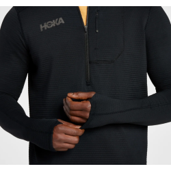 HOKA 1/2 ZIP vyriški bėgimo marškinėliai