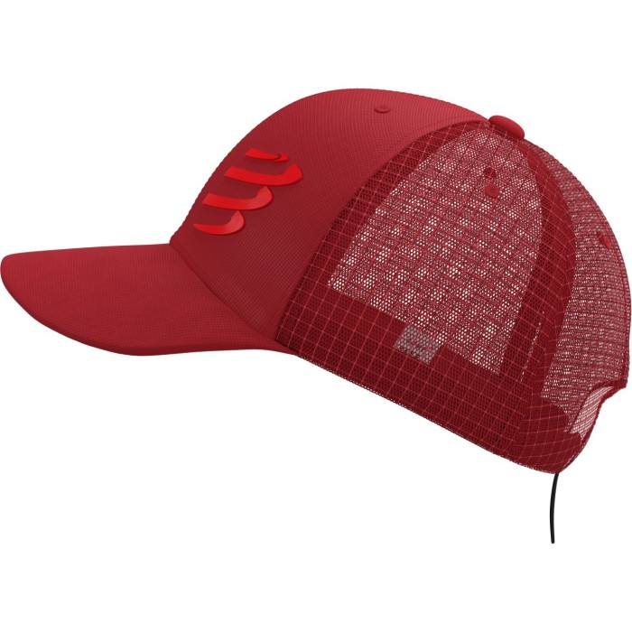 Compressport kepurė Racing Trucker Cap UniQ samba/core red