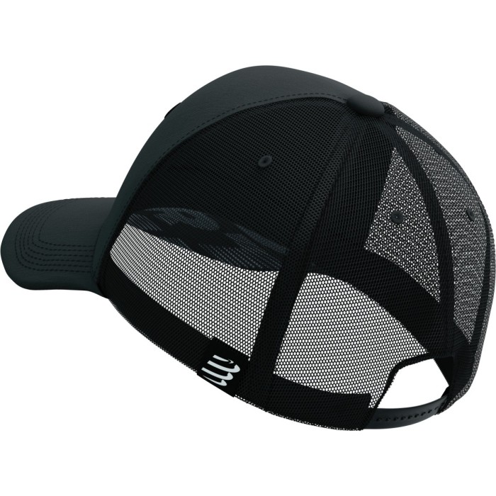 Compressport kepurė Trucker Cap UniQ black/black reflective