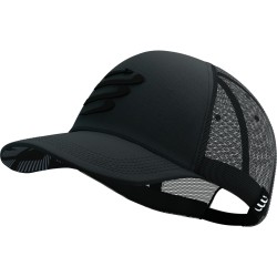 Compressport kepurė Trucker Cap UniQ black/black reflective