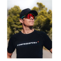 Compressport kepurė Trucker Cap UniQ black/black reflective