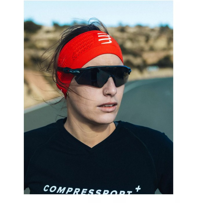 Compressport juostelė Headband On/Off US black/white