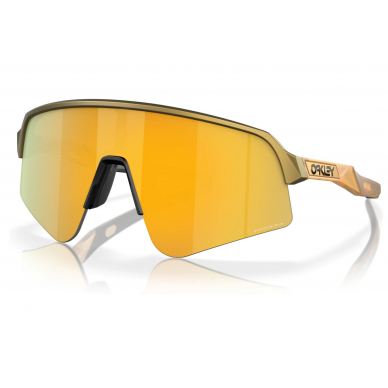 Oakley akiniai Sutro Lite Sweep Prizm 24K lenses/Matte carbon frame