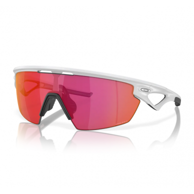 Oakley akiniai Sphaera Prizm Field lenses/matte white frame