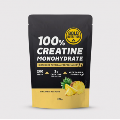 Gold Nutrition gėrimas Creatine Monohydrate pineapple 200g