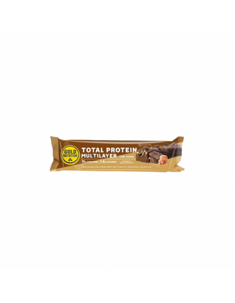 GOLD NUTRITION TOTAL PROTEIN MULTILAYER LOW SUGAR batonėlis