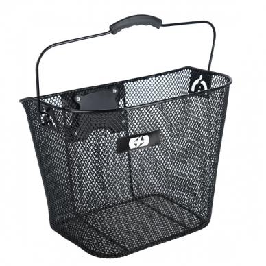 OXC krepšys ant vairo Basket Front Wire QR black