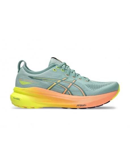 Asics batai Gel-Kayano 31 Paris W-39 light celadon/safety yellow