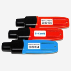 SPORTIDENT 8 kartos kortelė