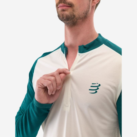 COMPRESSPORT TRAIL HZ LS vyriški bėgimo marškinėliai