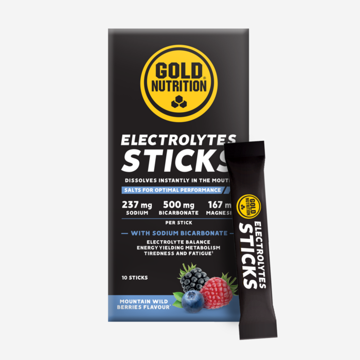 GOLD NUTRITION ELECTROLYTES STICKS elektrolitai. | S-Sportas.lt