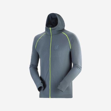 Compressport 3D Thermo Seamless Zip Hoodie Swim Bike Run |S-Sportas.lt