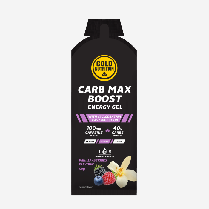 GOLD NUTRITION CARB MAX BOOST geliukas