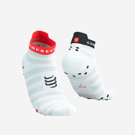 COMPRESSPORT PRO RACING V4.0 ULTRALIGHT trumpos bėgimo kojinės