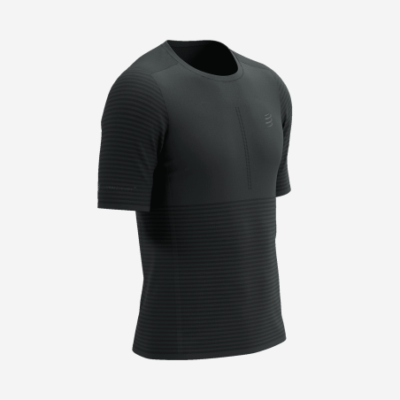 COMPRESSPORT PRO RACING SS vyriški bėgimo marškinėliai