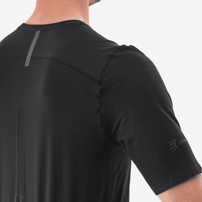 COMPRESSPORT PRO RACING SS vyriški bėgimo marškinėliai