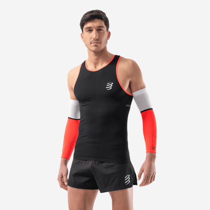 COMPRESSPORT PRO RACING SINGLET vyriški bėgimo marškinėliai