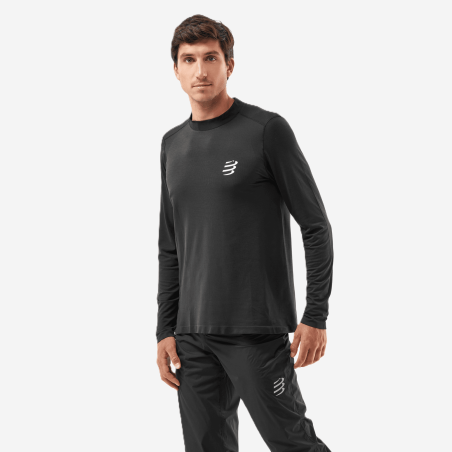 COMPRESSPORT PERFORMANCE LS vyriški bėgimo marškinėliai