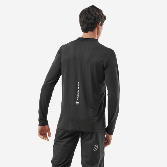 COMPRESSPORT PERFORMANCE LS vyriški bėgimo marškinėliai