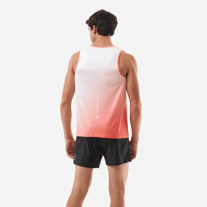COMPRESSPORT PERFORMANCE SINGLET vyriški bėgimo marškinėliai