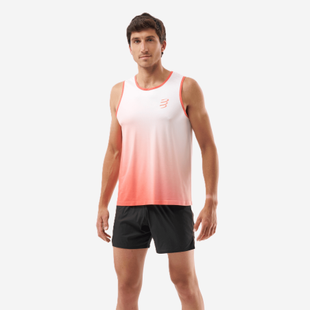 COMPRESSPORT PERFORMANCE SINGLET vyriški bėgimo marškinėliai