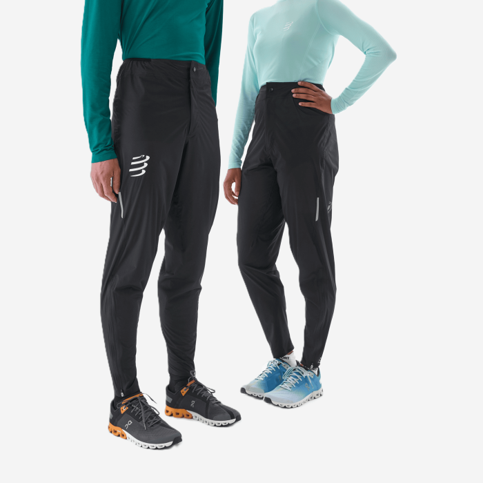 COMPRESSPORT HURRICANE WATERPROOF 10/10 2.0 bėgimo kelnės