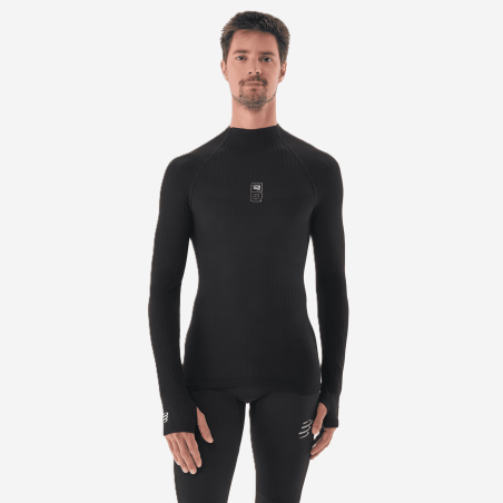 COMPRESSPORT 3D THERMO LS 110g vyriški termo marškinėliai