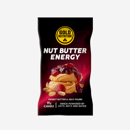 GOLD NUTRITION NUT BUTTER ENERGY batonėlis energijai