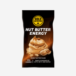 GOLD NUTRITION NUT BUTTER ENERGY batonėlis energijai