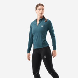 COMPRESSPORT TRAIL HZ LS moteriški bėgimo marškinėliai