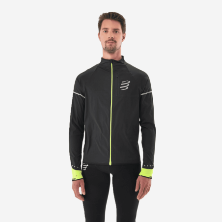 COMPRESSPORT HURRICANE WINDPROOF FLASH vyriška striukė