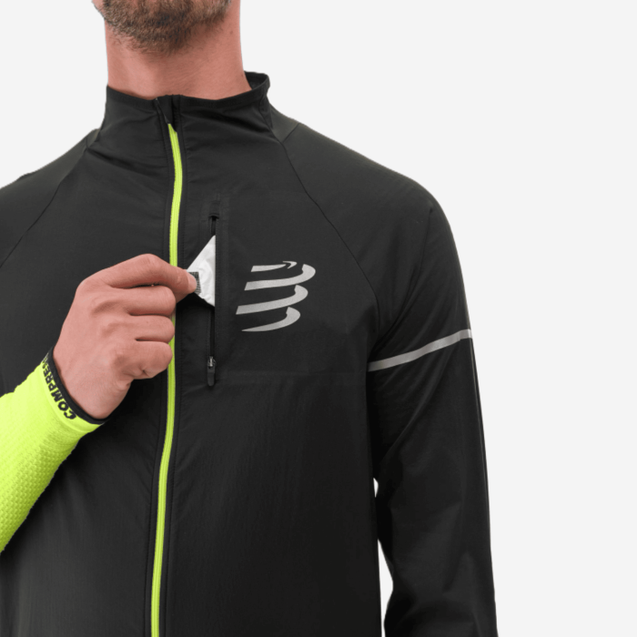 COMPRESSPORT HURRICANE WINDPROOF FLASH vyriška striukė