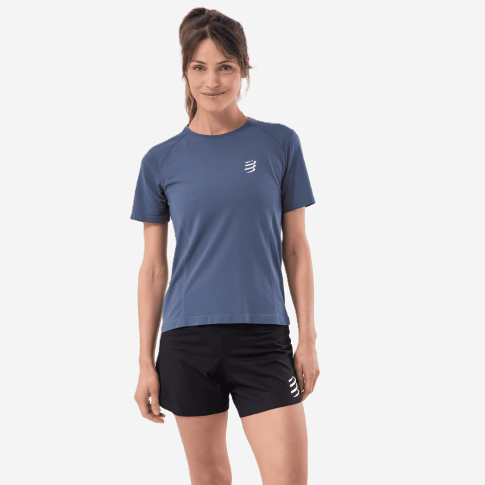 COMPRESSPORT PERFORMANCE SS moteriški marškinėliai | S-Sportas.lt