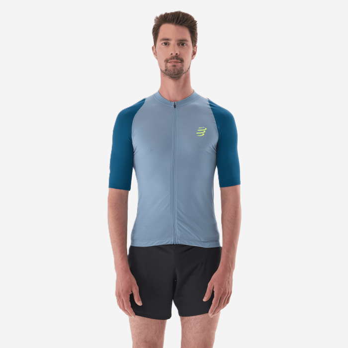 COMPRESSPORT TRAIL RACING POSTURAL SS vyriški bėgimo marškinėliai