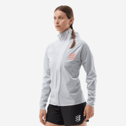 COMPRESSPORT HURRICANE WATERPROOF 10/10 moteriška bėgimo striukė