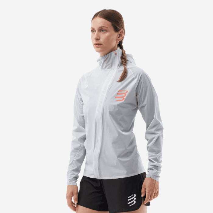 COMPRESSPORT HURRICANE WATERPROOF 10/10 moteriška bėgimo striukė