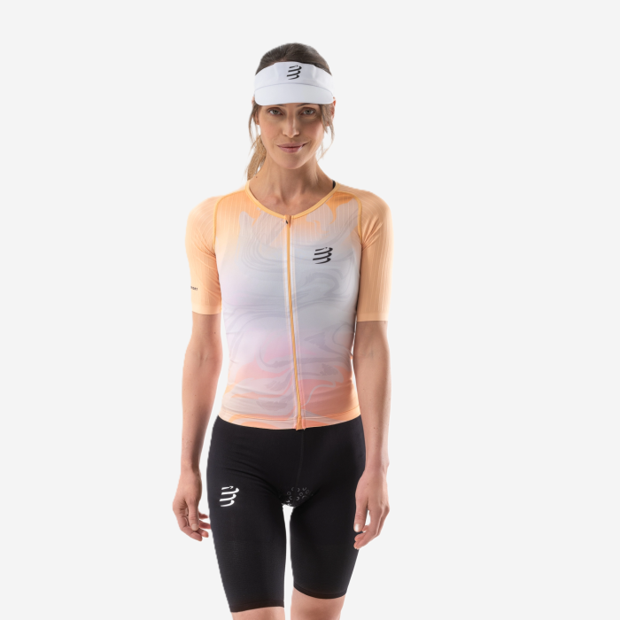 COMPRESSPORT TRI POSTURAL AERO SS moteriški marškinėliai