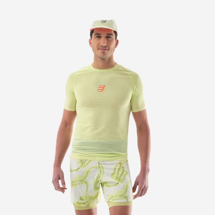 COMPRESSPORT TRAIL RACING SS vyriški bėgimo marškinėliai